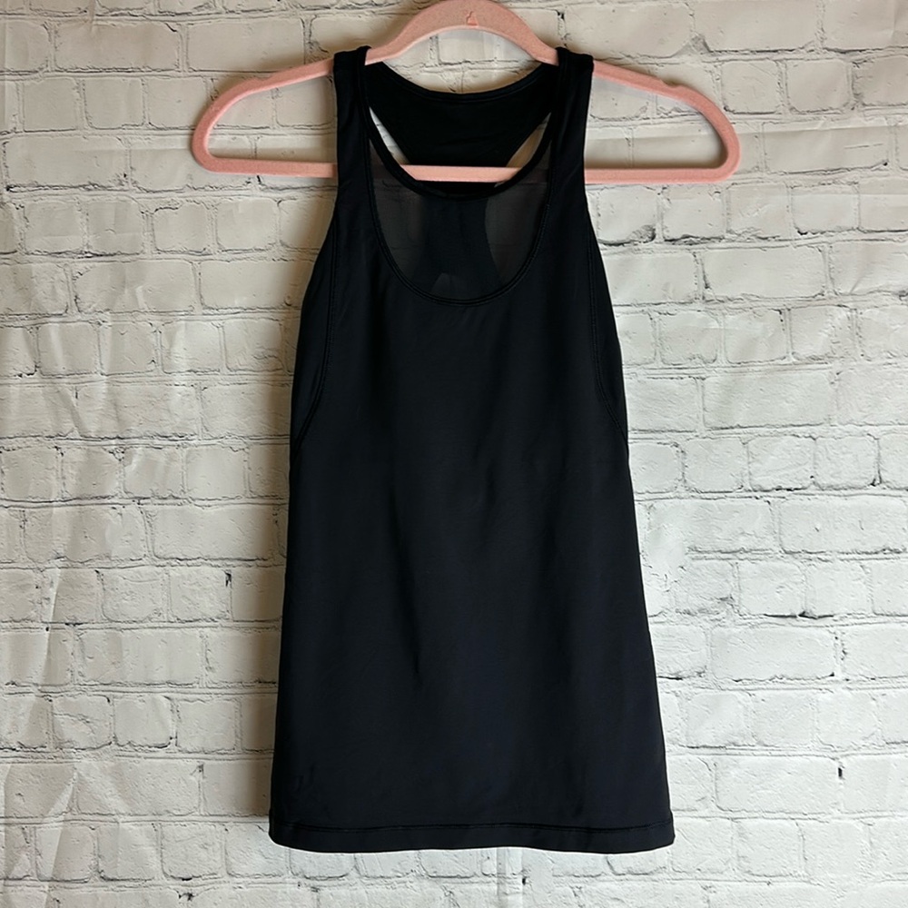 Lululemon Mesh With Me Black Tank - Picture 5 of 12